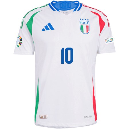 adidas Italy 2024 Mens Away Match Player Jersey - EURO 2024