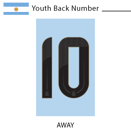 Argentina Youth Back Number