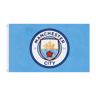 Premiership Soccer Manchester City Club Flag