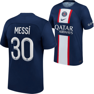 Nike PSG Lionel Messi 2022-23 Youth Home Stadium Jersey