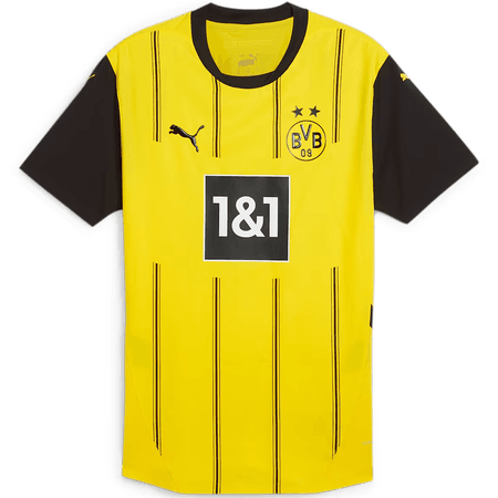 Puma Borussia Dortmund 2024-25 Mens Home Authentic Match Jersey