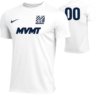 Movement Soccer White Jersey