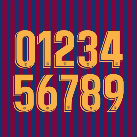 FC Barcelona 2018 Youth Numbers