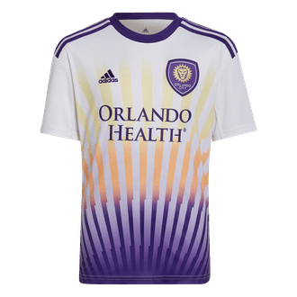 adidas Orlando City SC Away 2022-23 Youth Stadium Jersey
