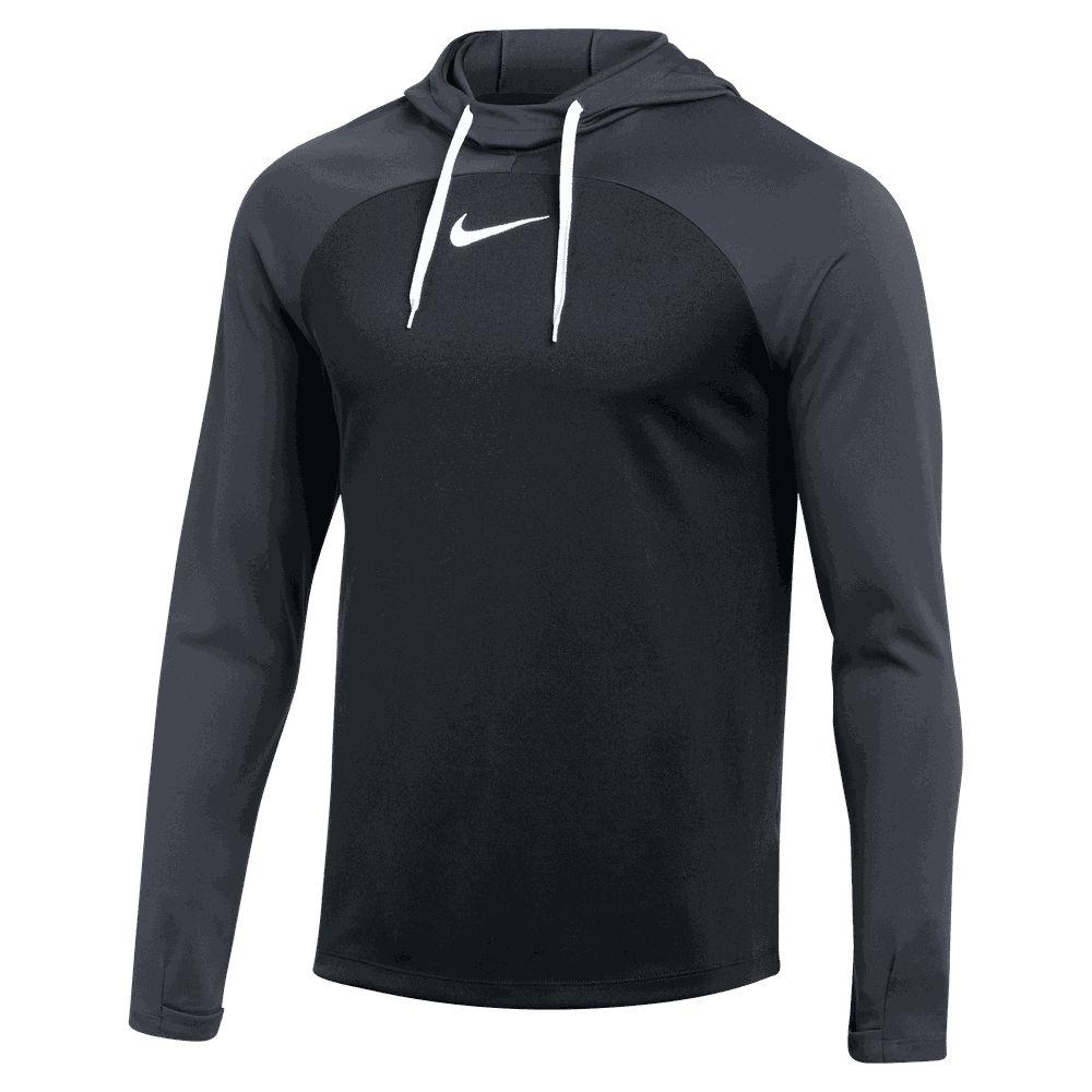 Nike Academy Pro Hoodie 22 in Black - Youth L