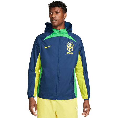 Nike Brasil 2022-23 Chaqueta AWF con Cremallera Completa para Hombres
