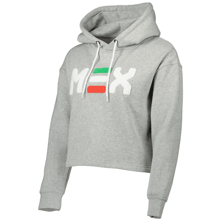 Mexico Womens Cropped Hoodie
