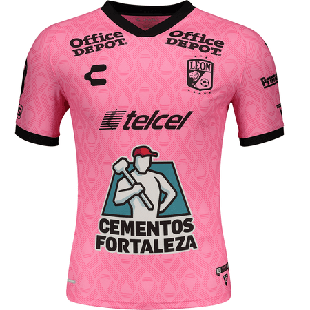 Charly Leon 2021-22 Men's Breast Cancer Awareness Jersey