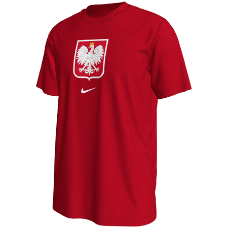 Nike Poland 2022-23 Mens Short Sleeve Crest Tee