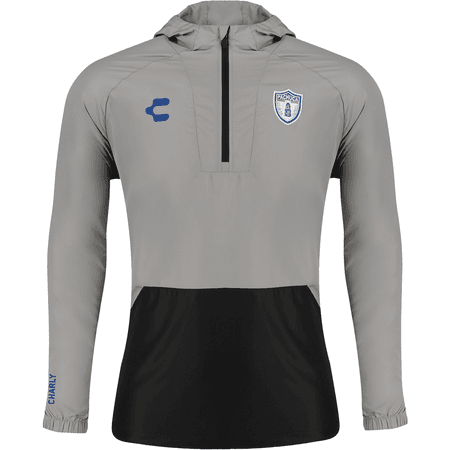 Charly Pachuca Mens Quater-Zip Windbreaker