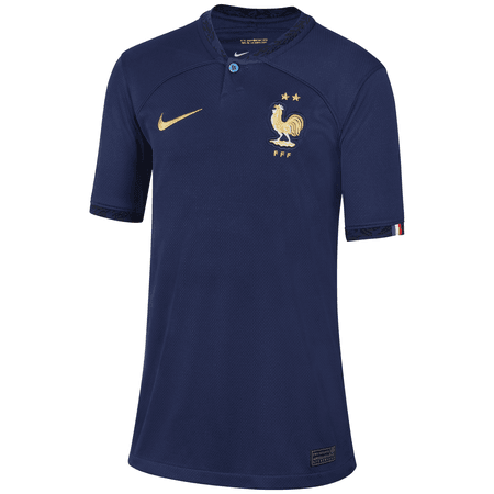 Nike France 2022-23 Youth Home Stadium Jersey