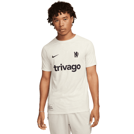 Nike Chelsea FC Mens Short Sleeve Academy Pro Pre-Match Top
