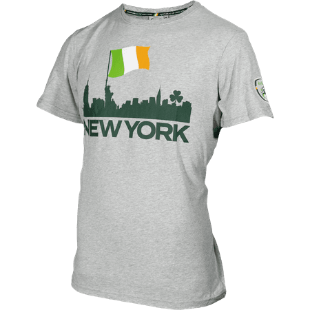 Ireland New York City Skyline Mens Tee