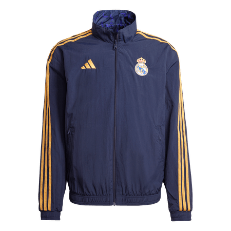 Adidas Mens Real Madrid Reversible Anthem Jacket
