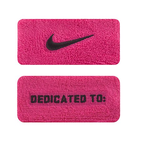 Nike Dedicated To Swoosh Bicep Bands Pink
