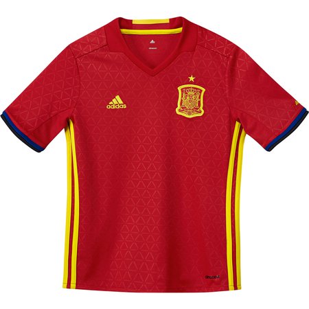 adidas Spain Home  2016-17 Youth Replica Jersey