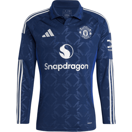 adidas Manchester United 2024-25 Jersey de Visitante de Manga Larga para Hombres