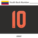 Colombia 2024 Youth Back Number