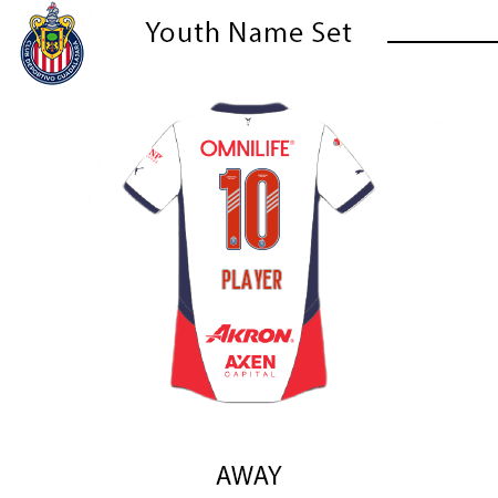 Chivas 2024-25 Youth Name Set