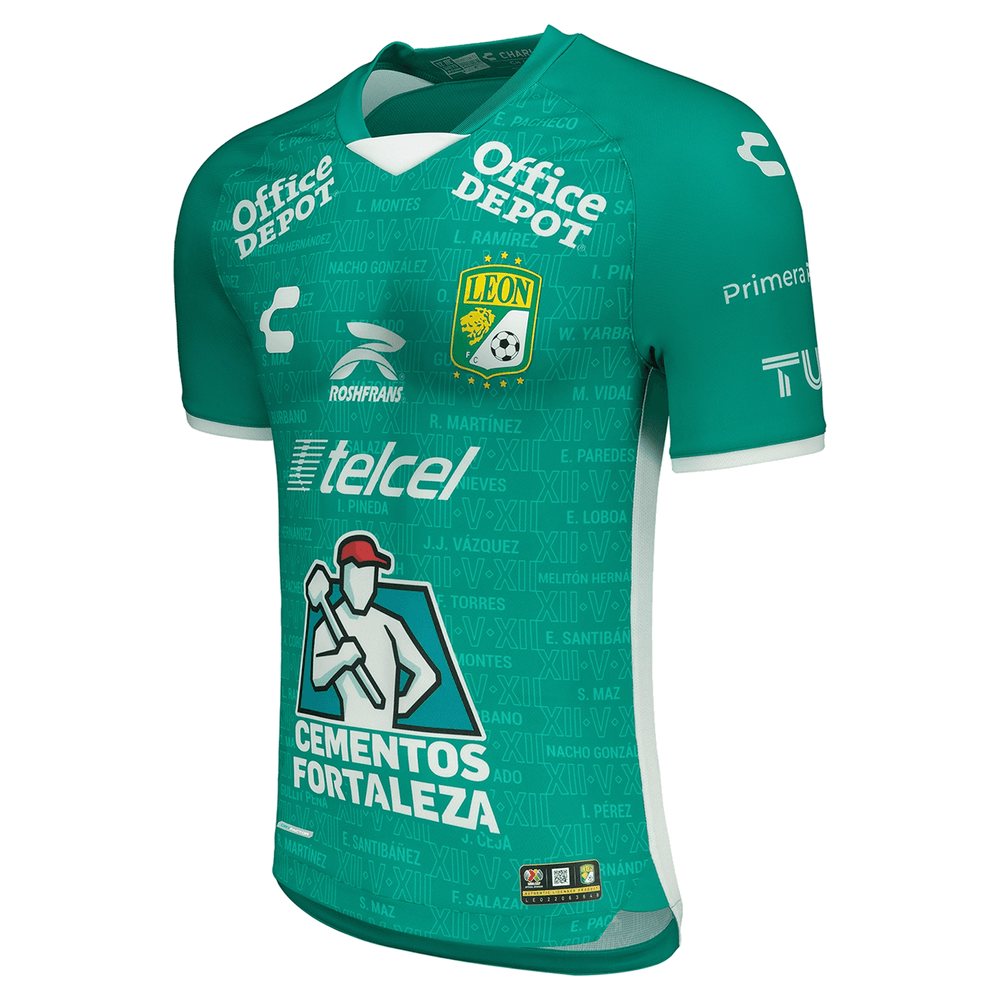 jersey leon home charly Elias 2023/24