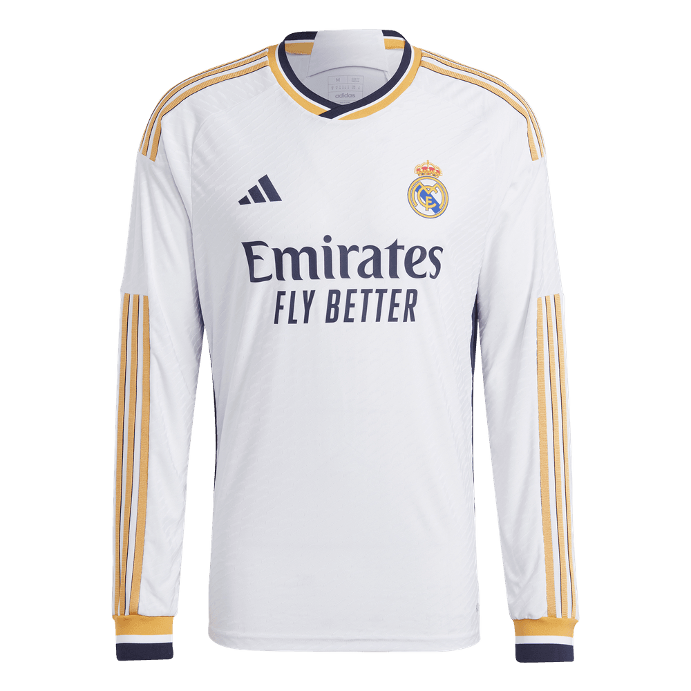 White adidas Real Madrid 2023/24 Home Kit Infant
