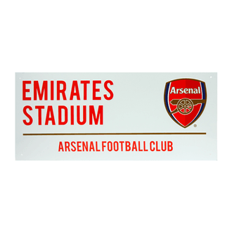 Premiership Soccer Arsenal Street Sign