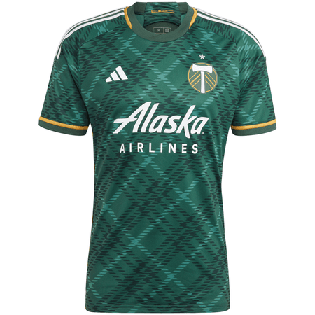 adidas Portland Timbers 2023-24 Mens Home Authentic Match Jersey
