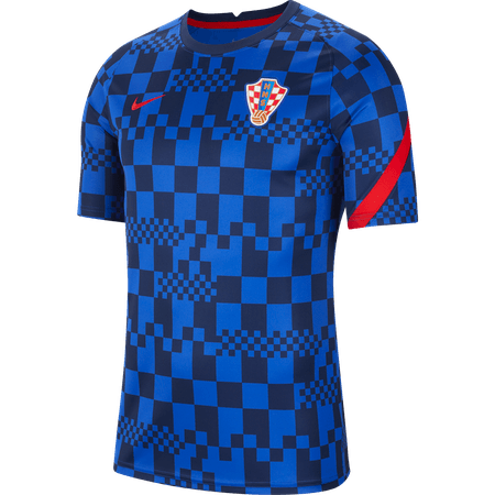 Nike Mens Croatia Short Sleeve Pre-Match Top