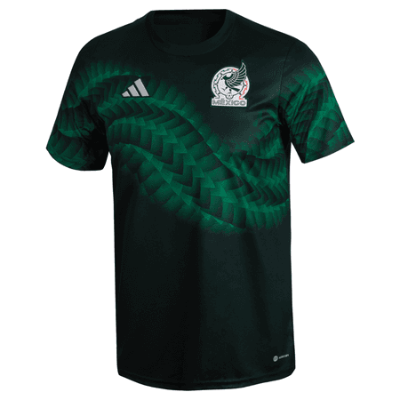 adidas Mexico 2022-23 Youth Pre-Match Top