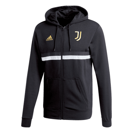 Adidas 20-21 Juventus 3S Zip-up Hoodie