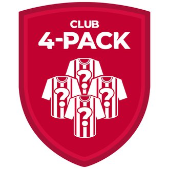 Mystery Kit Official Licensed Club Jersey 4-Pack