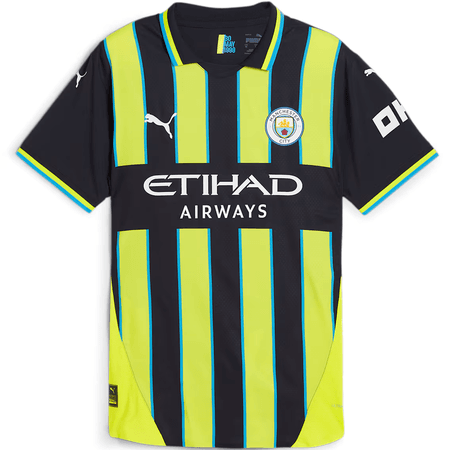 Puma Manchester City 2024-25 Mens Away Authentic Match Jersey