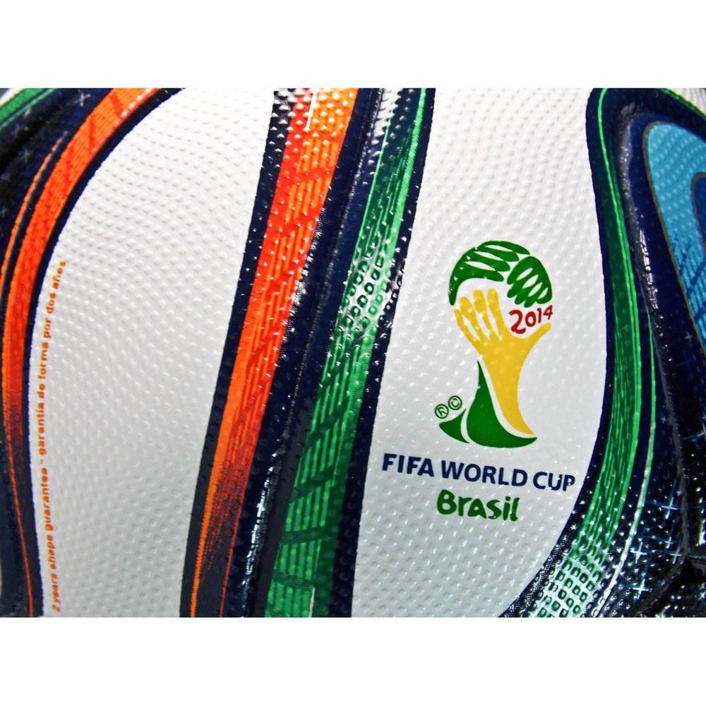 ADIDAS BRAZUCA OFFICIAL SOCCER MATCH BALL, FIFA WORLD CUP 2014 ORIGINAL