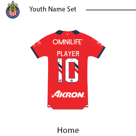 Chivas 2023-24 Youth Name Set