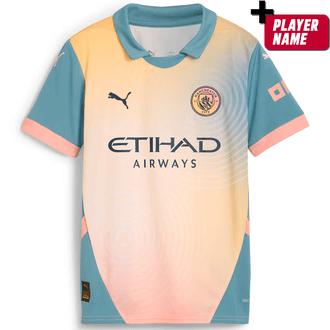 Puma Manchester City 2024-25 Youth 4th Stadium Jersey