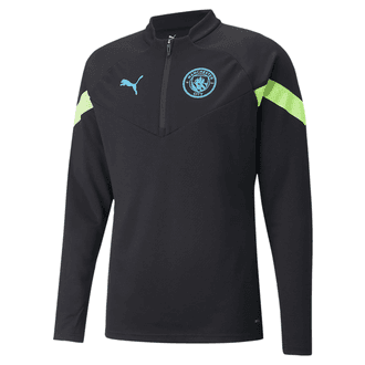 Puma Manchester City 2022-23 Camiseta de entrenamiento con un cuarto de cremallera para hombres