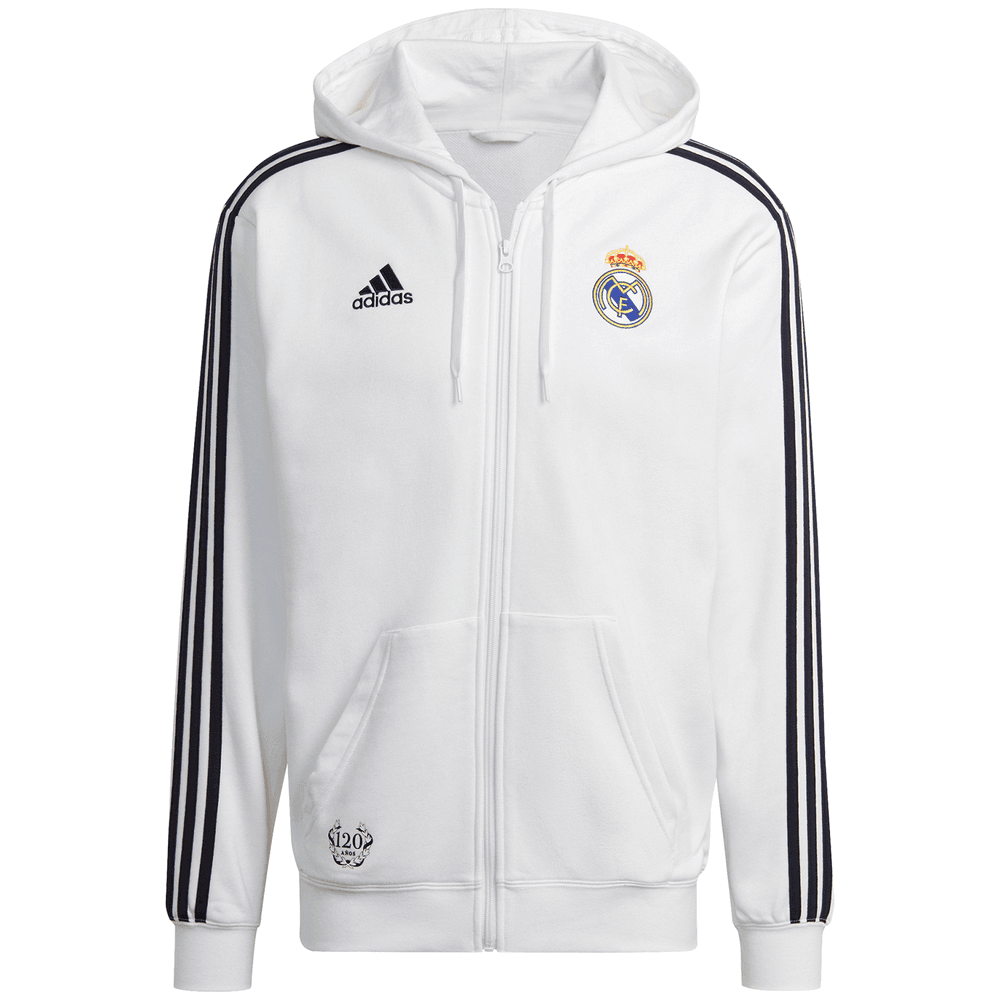 adidas Real Madrid 2022-23 Sudadera con capucha y cremallera