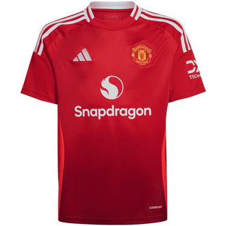 adidas Manchester United 2024-25 Youth Home Stadium Jersey