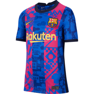 Nike Barcelona 3rd 2021-22 Youth Stadium Jersey