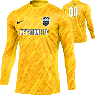 Keystone FC LS Gold Goalkeeper Jersey
