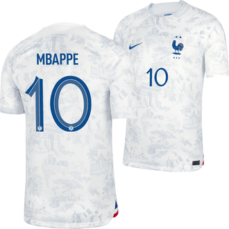 Nike Kylian Mbappé France 2022-23 Jersey de Visitante para hombres
