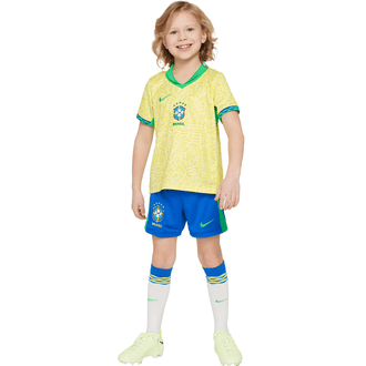 Nike Brazil 2024 Youth Little Kids Home Stadium Kit