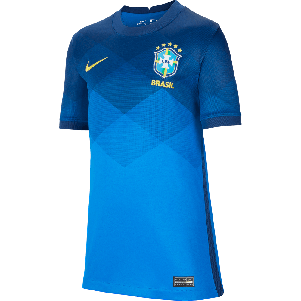 Nike Youth Brazil 2020-21 Away Stadium Jersey | WeGotSoccer
