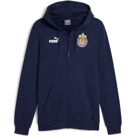 Puma Chivas Sudadera Gráfica con Cremallera Completa para Hombres