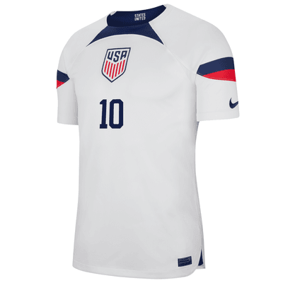 2022 USA Home Shirt (PULISIC 10)