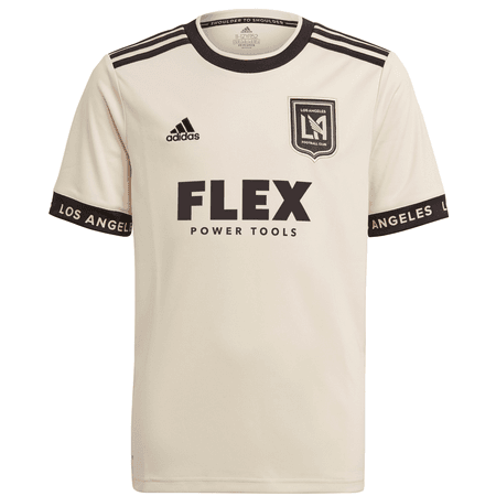 Adidas LAFC 2021 Youth Heart of Gold Away Stadium Jersey