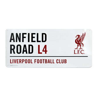 Premiership Soccer Liverpool FC Street Sign