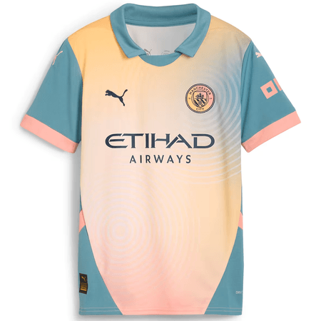 Puma Manchester City 2024-25 Youth 4th Stadium Jersey