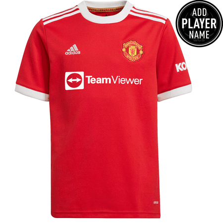 adidas Manchester United Home 2021-22 Youth Stadium Jersey