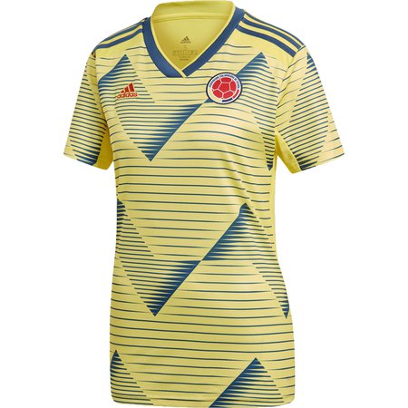 adidas Colombia 2019 Home Womens Stadium Jersey